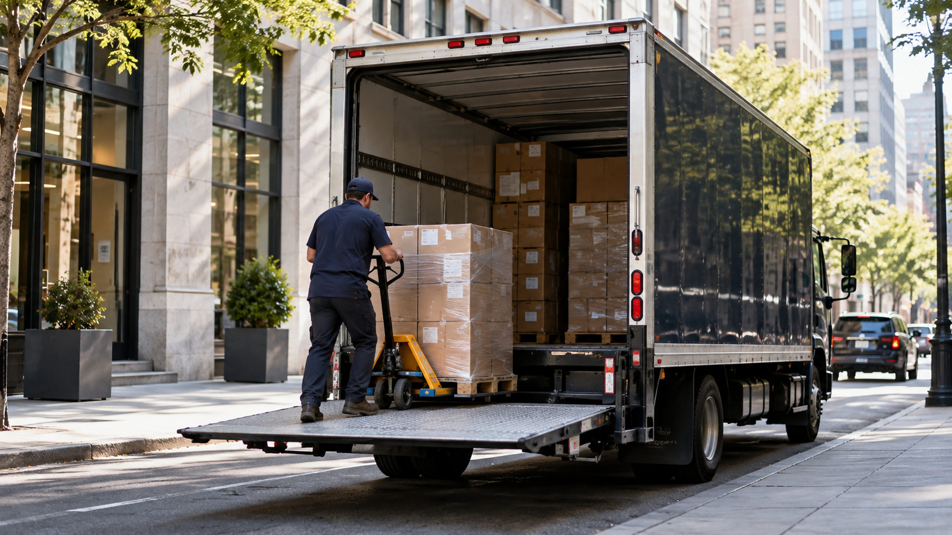 Commercial box truck